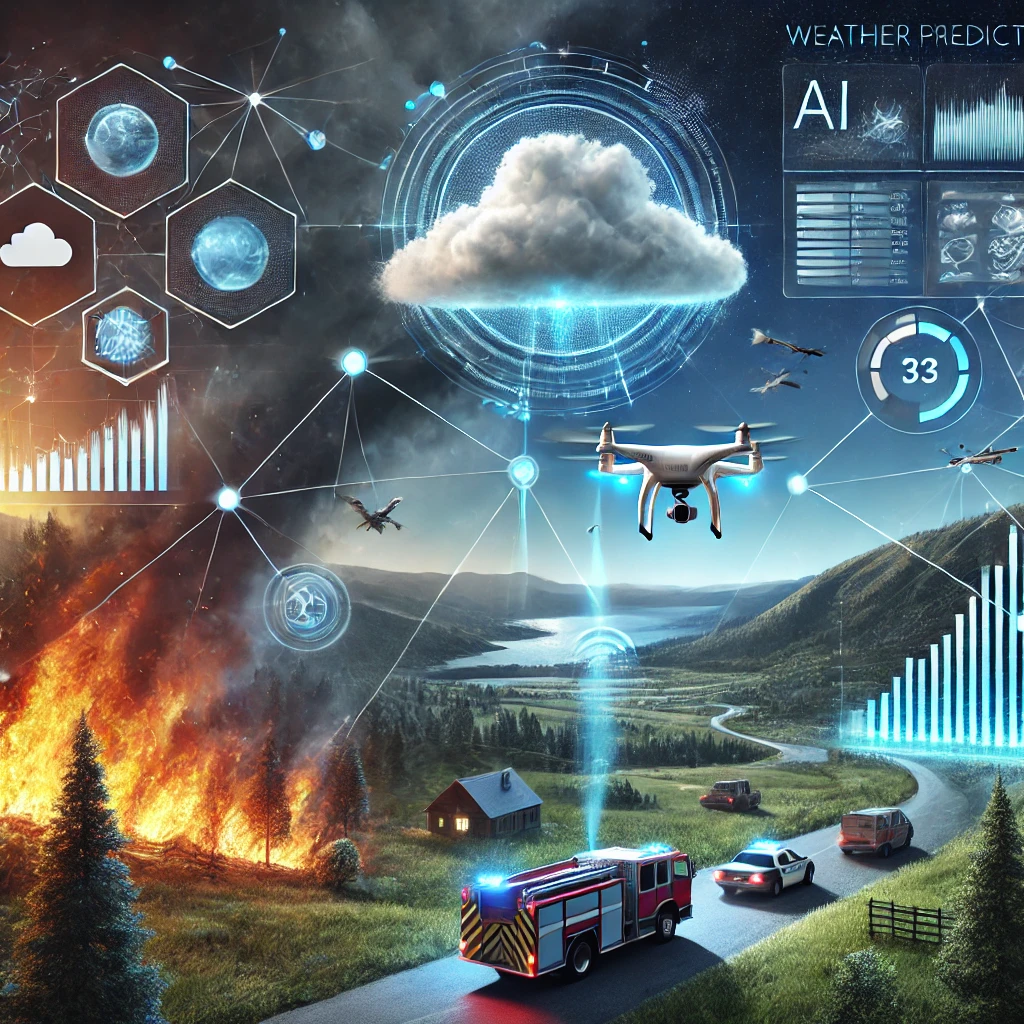 AI powered fire truck