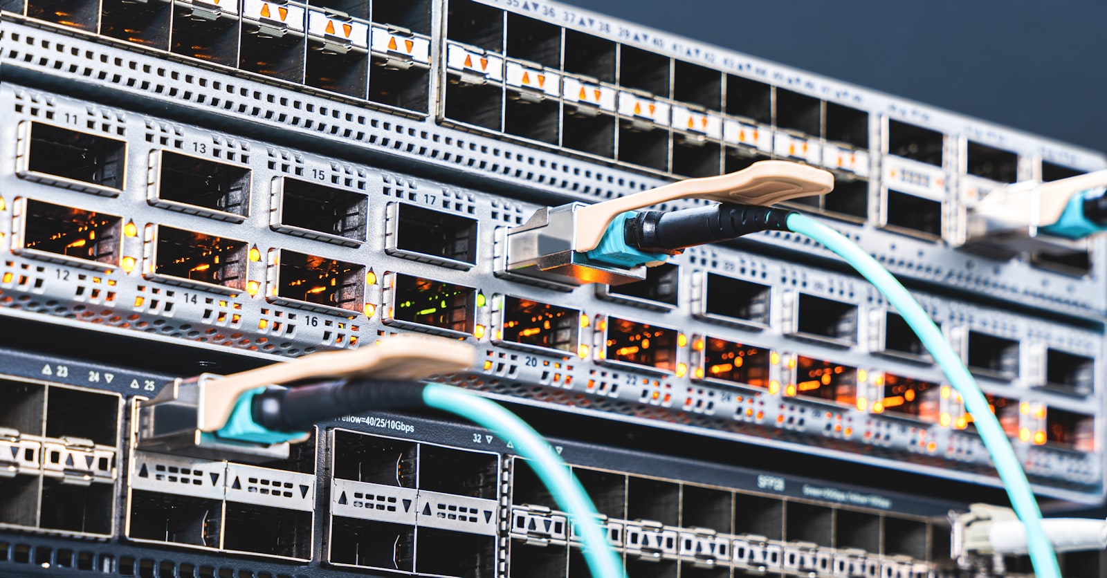 A tangle of connected server cables, representing the unverified handoffs between multiple AI agents that create hidden points of failure