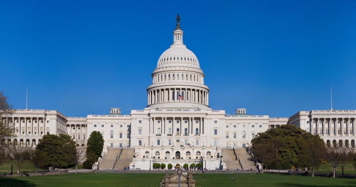 The U.S. Capitol building in Washington, D.C., home to Congress as it weighs the AI Kill Switch Act and other AI shutdown legislation.