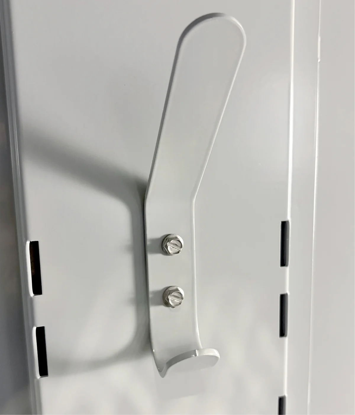 Bike hook inside the locker