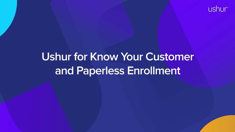KYC & Paperless Onboarding