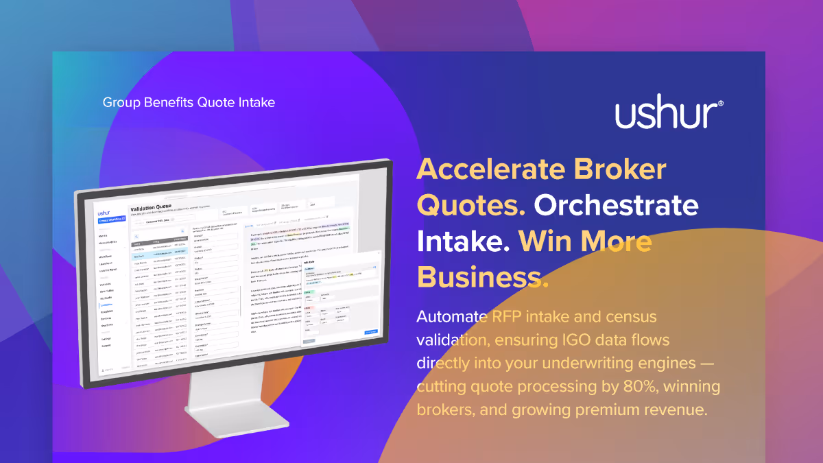 Group Benefits Quoting & RFP Intake Overview