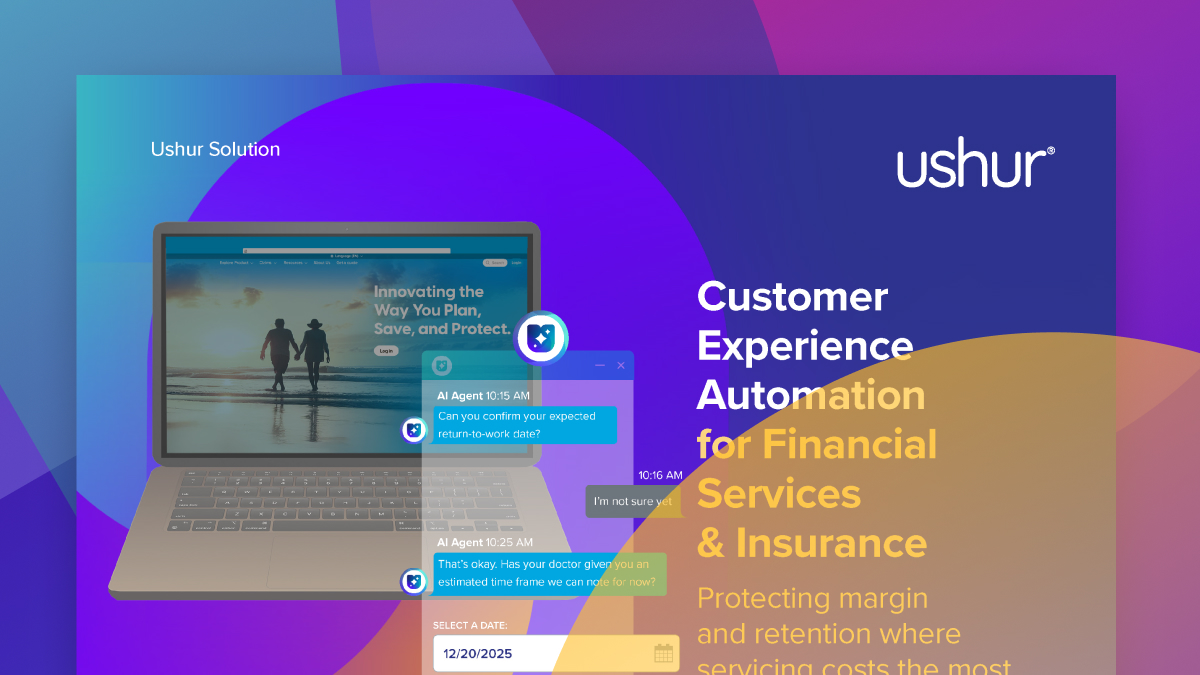 Customer Experience Automation for Financial Services & Insurance