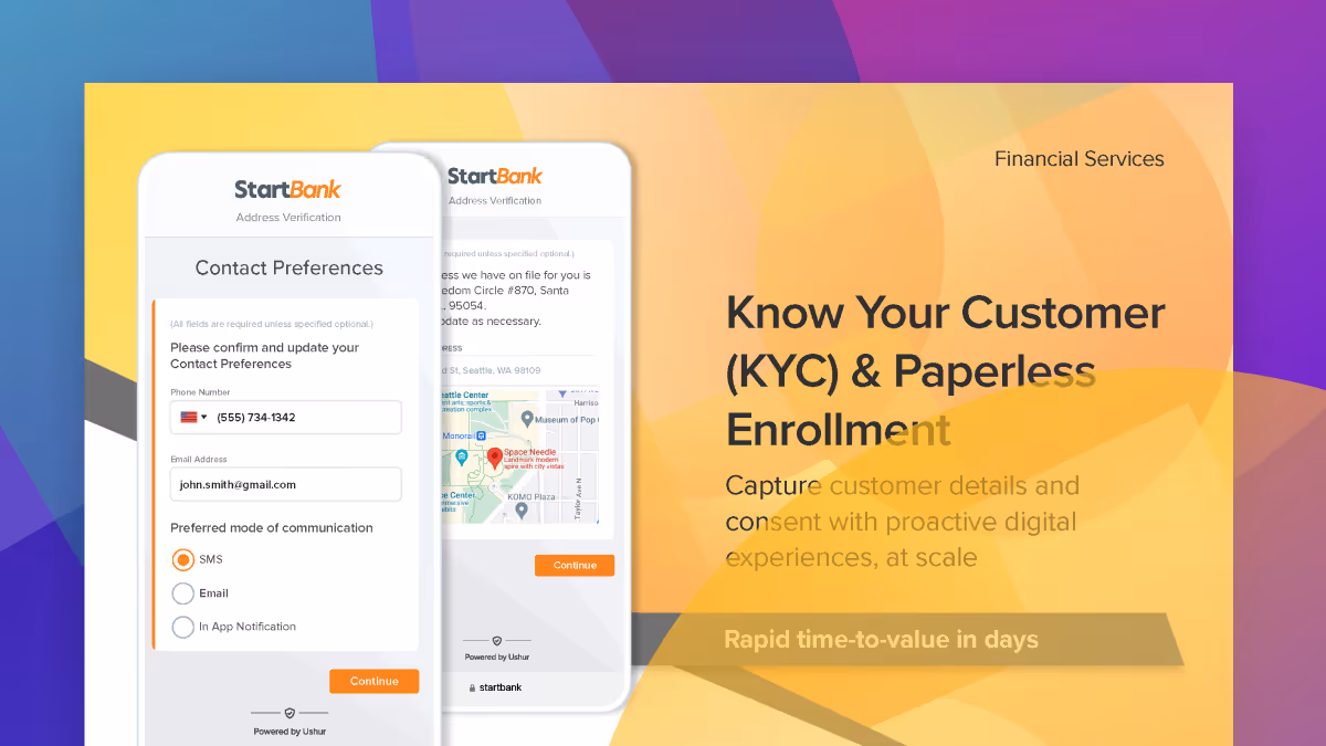 Ushur for KYC & Paperless Enrollment