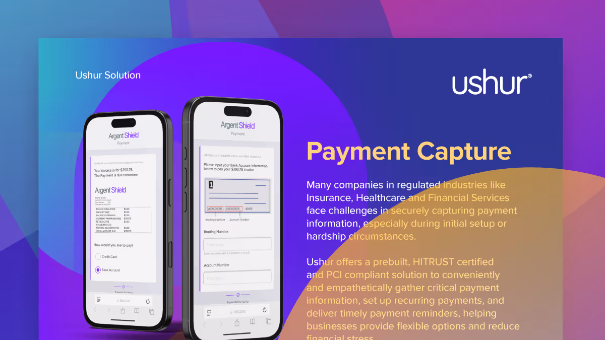 Ushur for Payment Capture