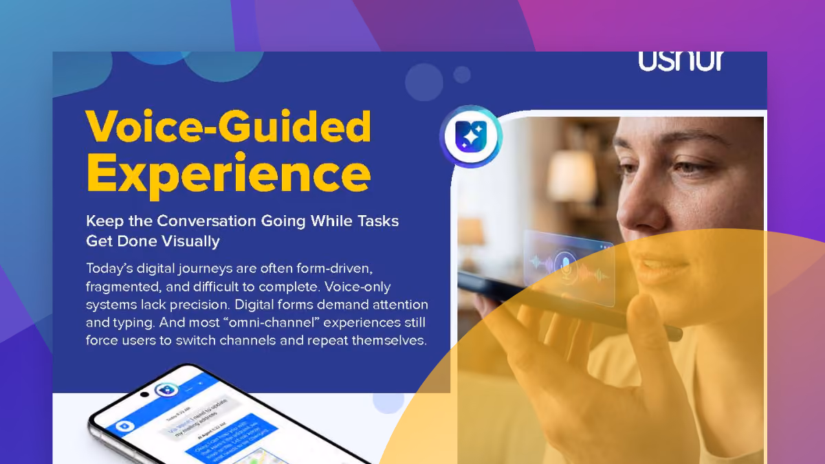 Voice Guided Experience