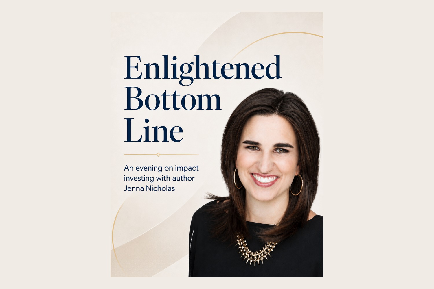 Enlightened Bottom Line — An Evening with Jenna Nicholas