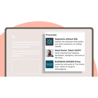 LinkedIn Text Ad Format - icon