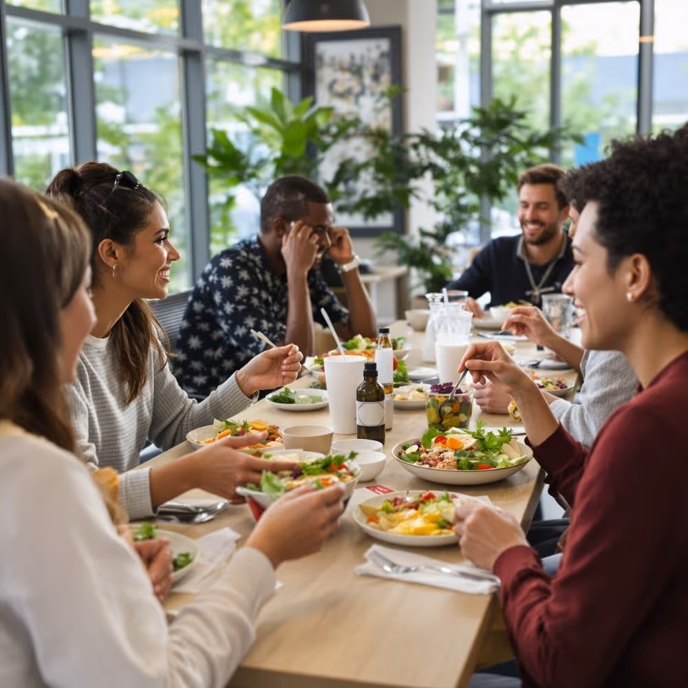 Corporate wellness program_team lunches