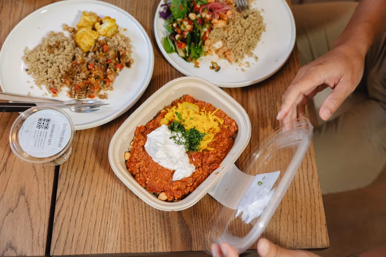 Cookunity meals in office smart fridges