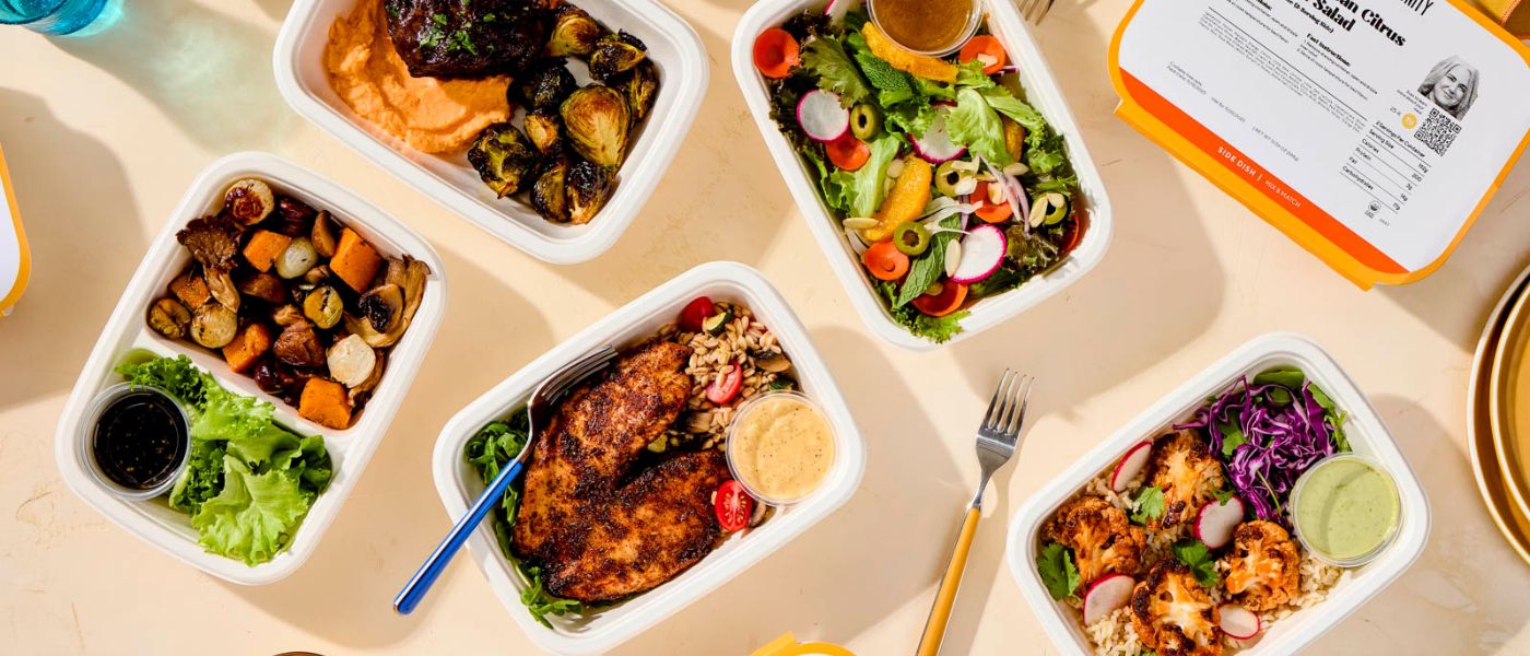 Individually packaged, dietitian-approved meals prepared for a residential behavioral health program