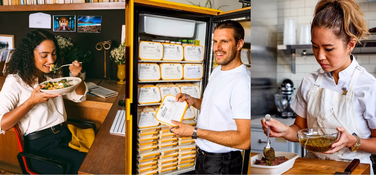 Office smart fridge cookunity capital one