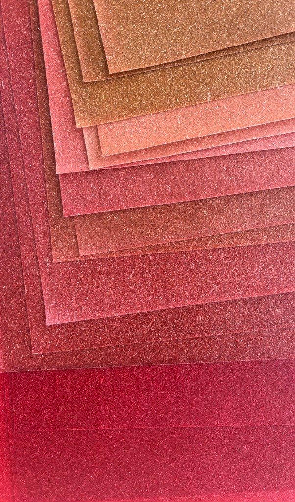 Range of VELO material colours
