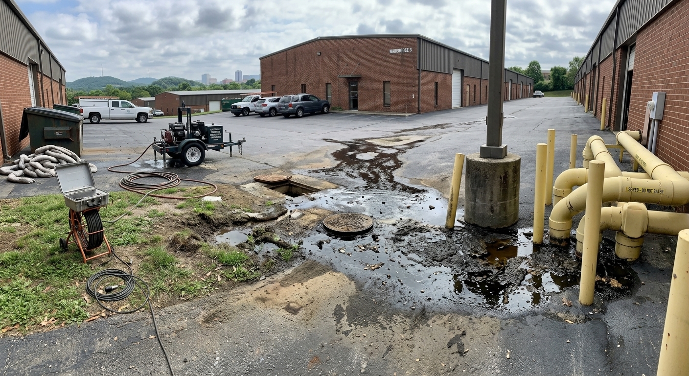 Signs of Commercial Sewer Line Problems in Knoxville TN