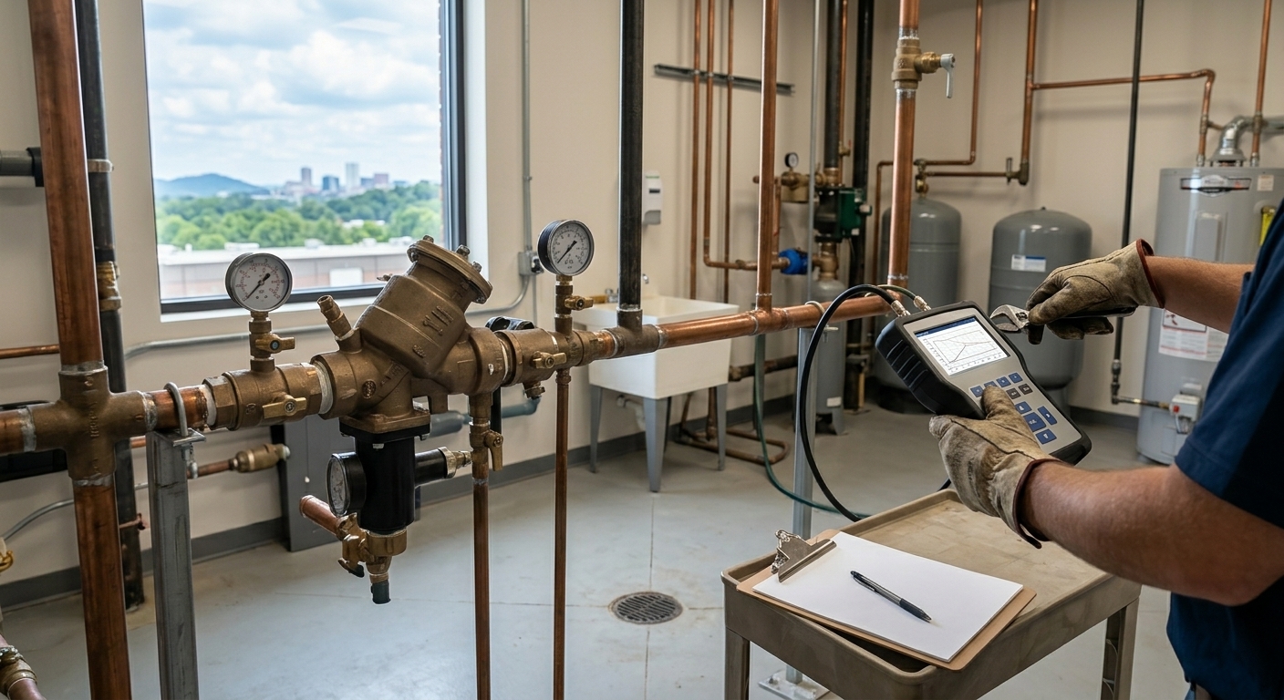 Backflow Prevention Testing Requirements for Knoxville Businesses
