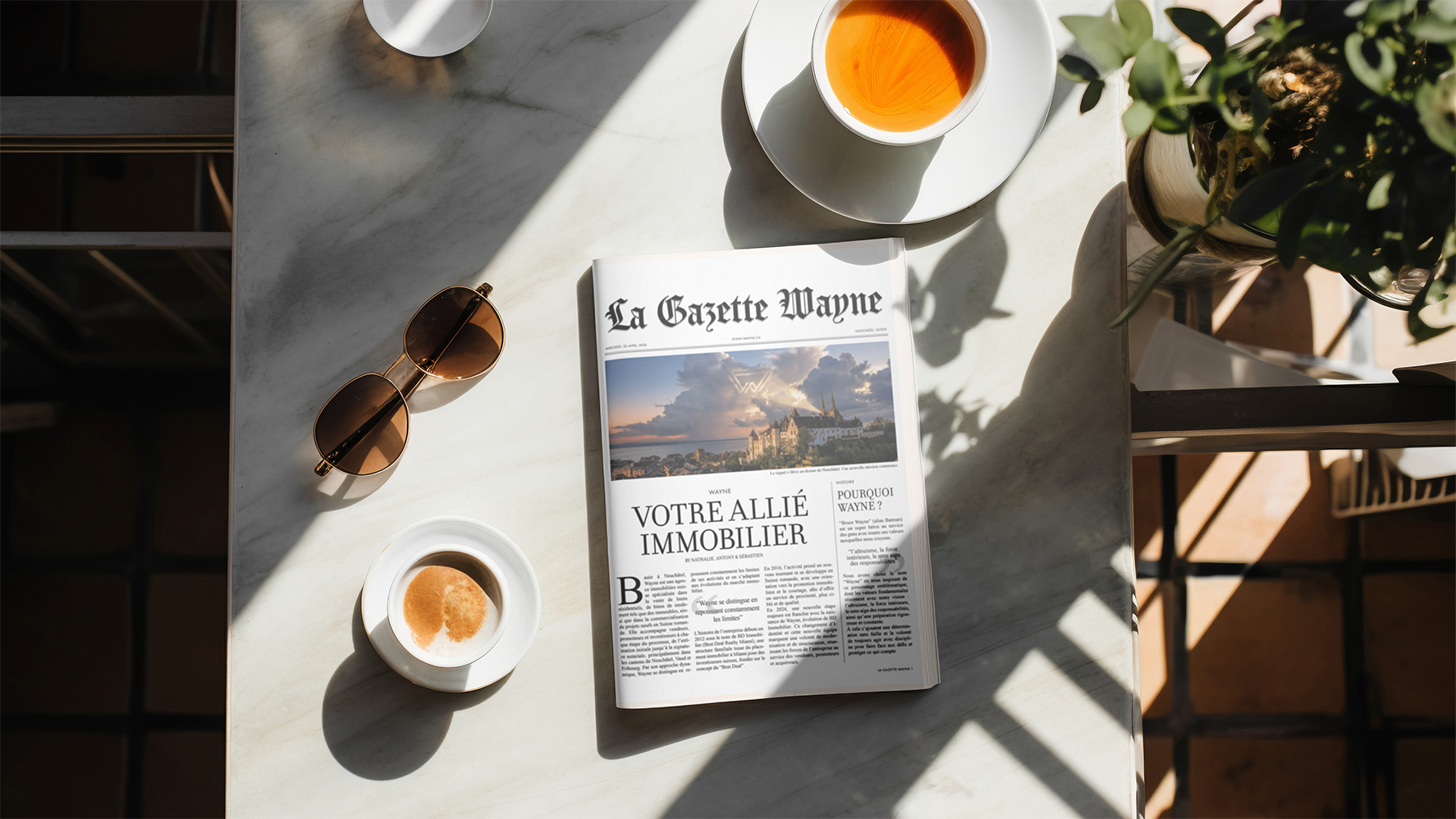 La Gazette Wayne — couverture de l'édition