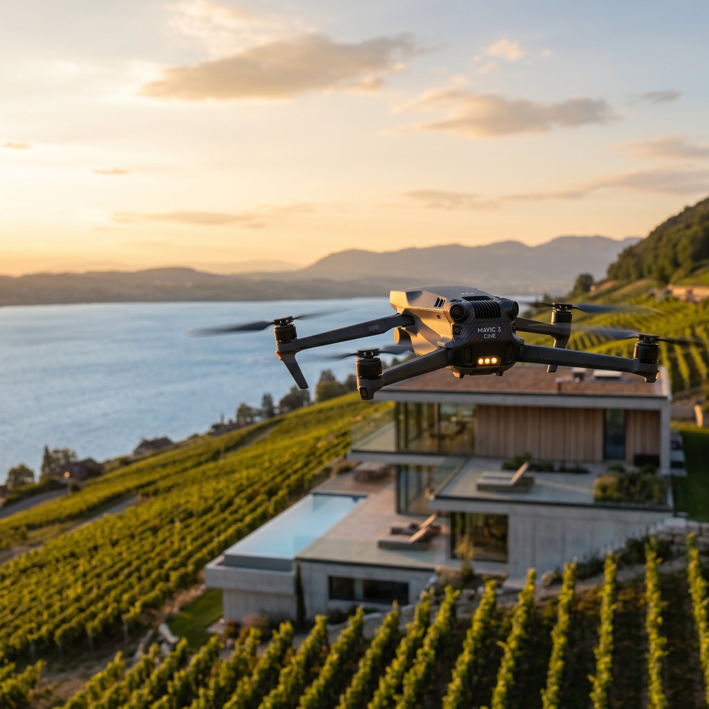Dossier de vente et prises de vue par drone
