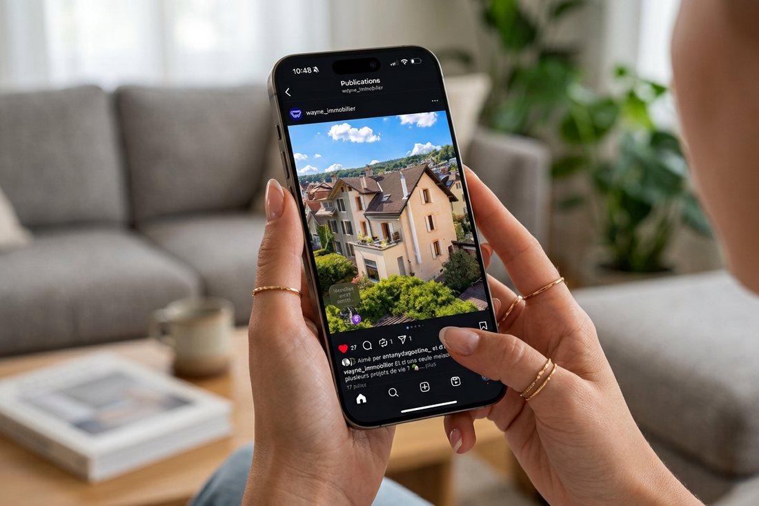 Une annonce Wayne consultée sur les réseaux sociaux