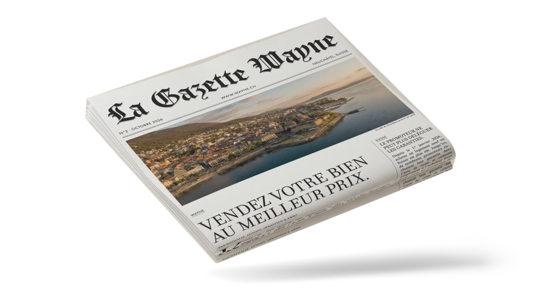 La Gazette Wayne n° 2, octobre 2026