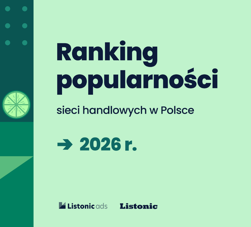 Lidl znowu na czele, dominacja Action oraz Rossmanna. Listonic ogłasza najpopularniejsze sklepy 2025 roku!