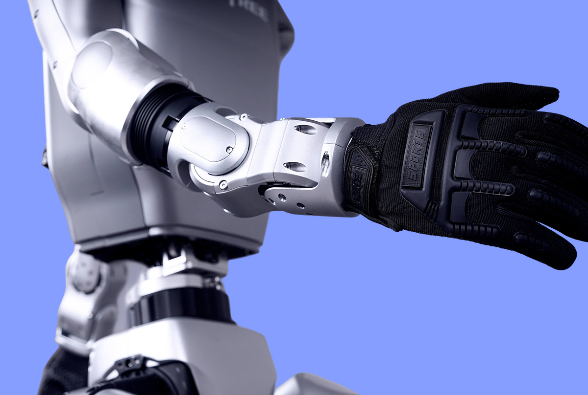 Robotická paže Unitree G1 humanoidní robot