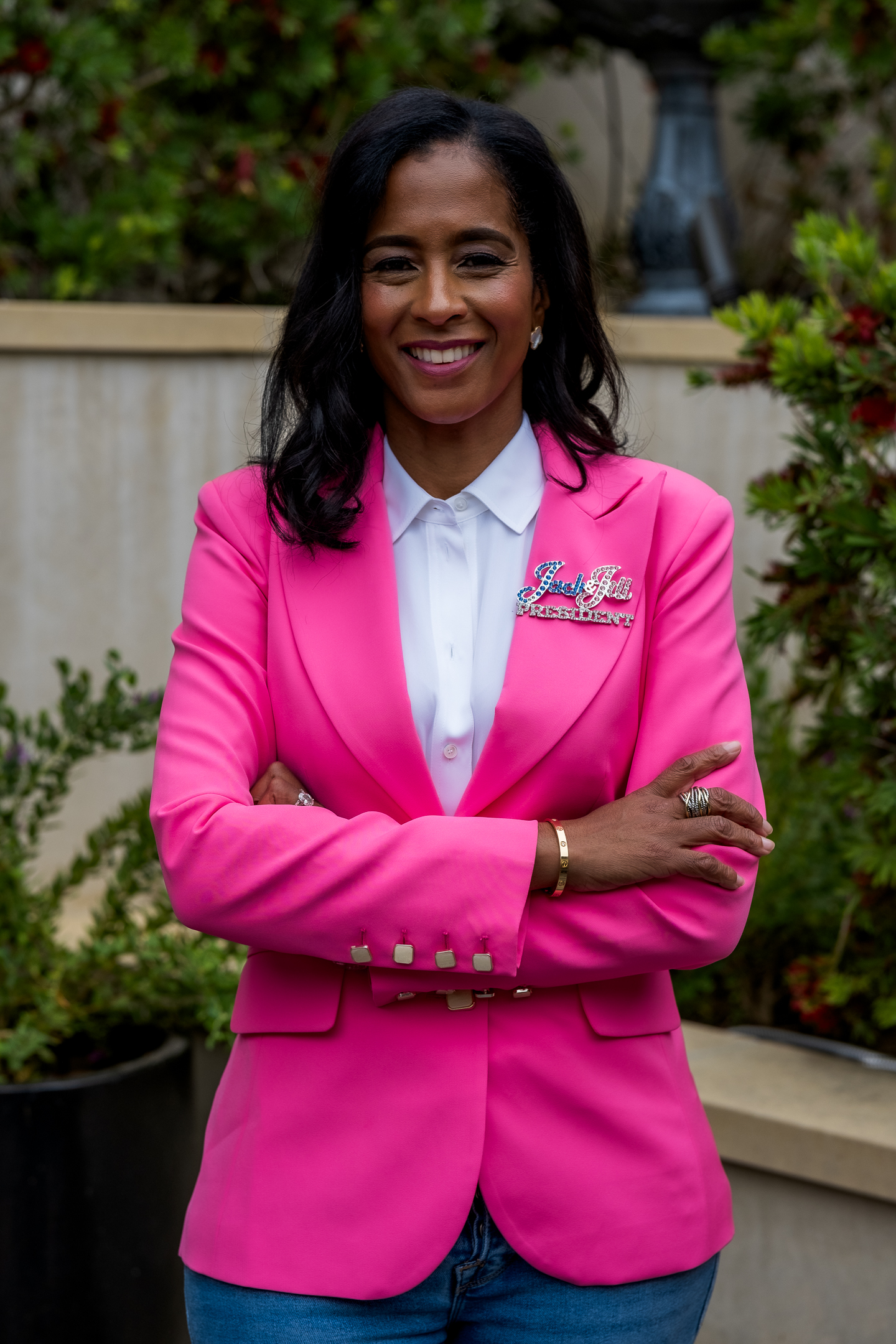 Red Porsche moving fast