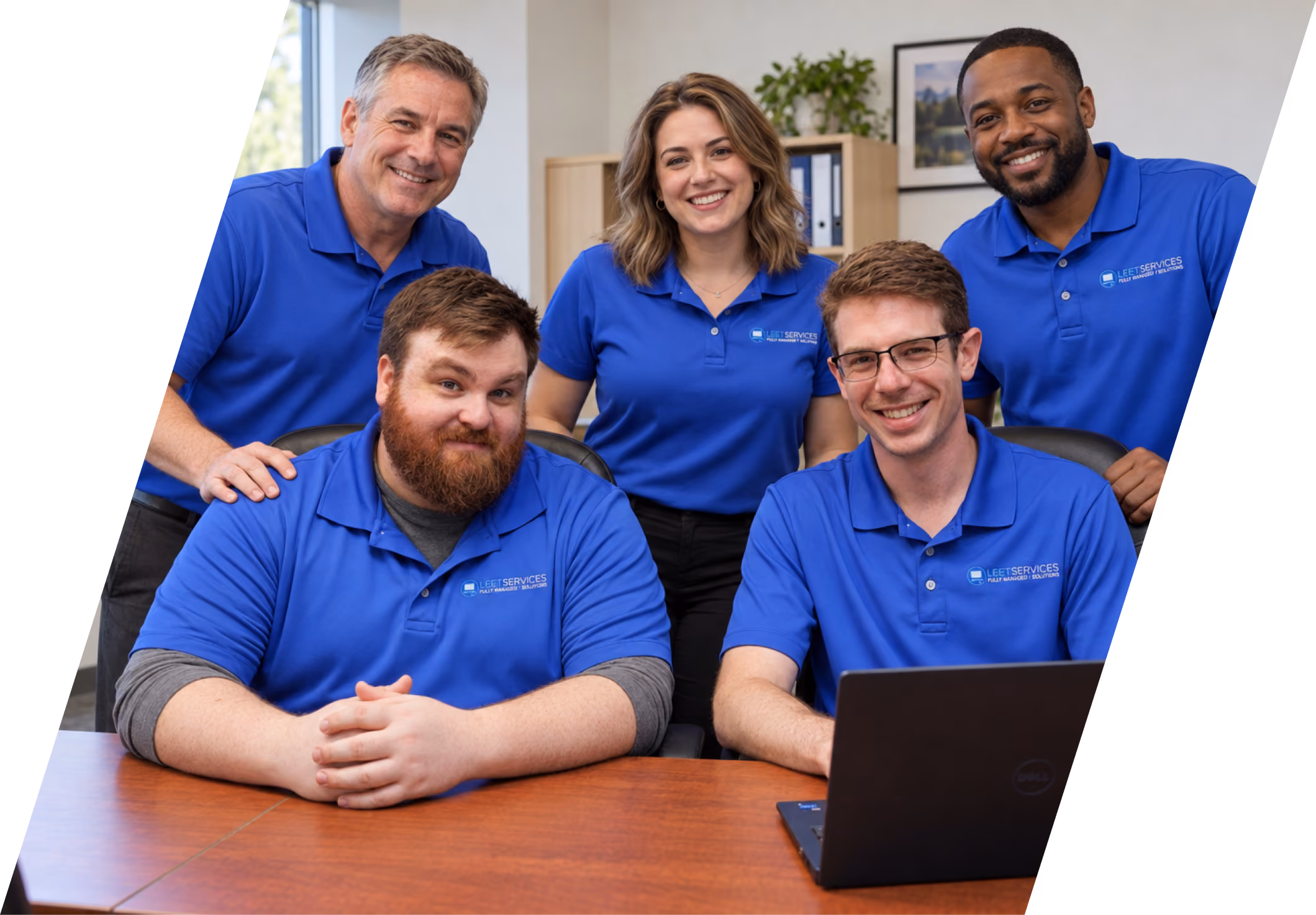 The Leet Services team of local IT technicians in Southeast Michigan