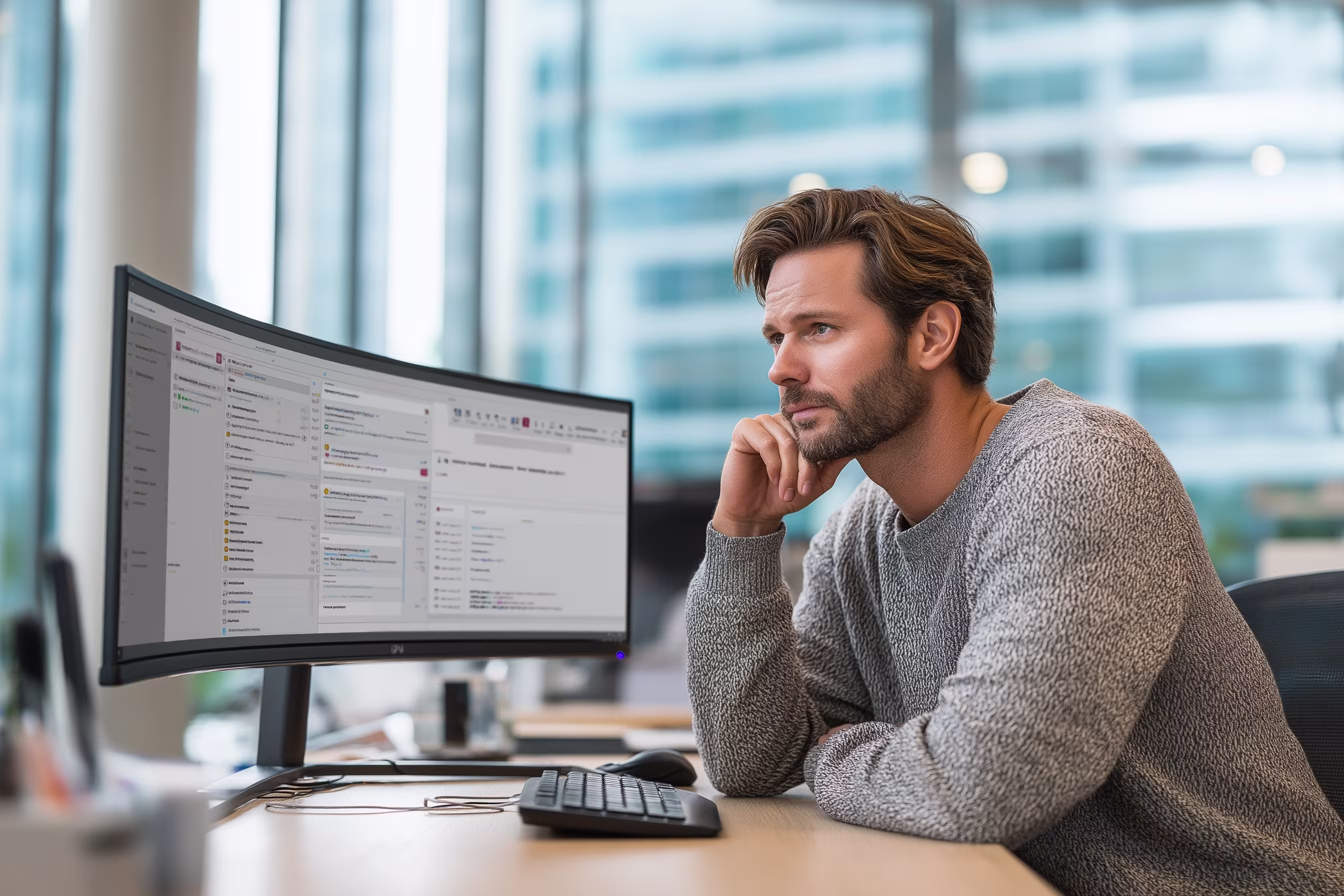 Professional analyzing social engineering attacks