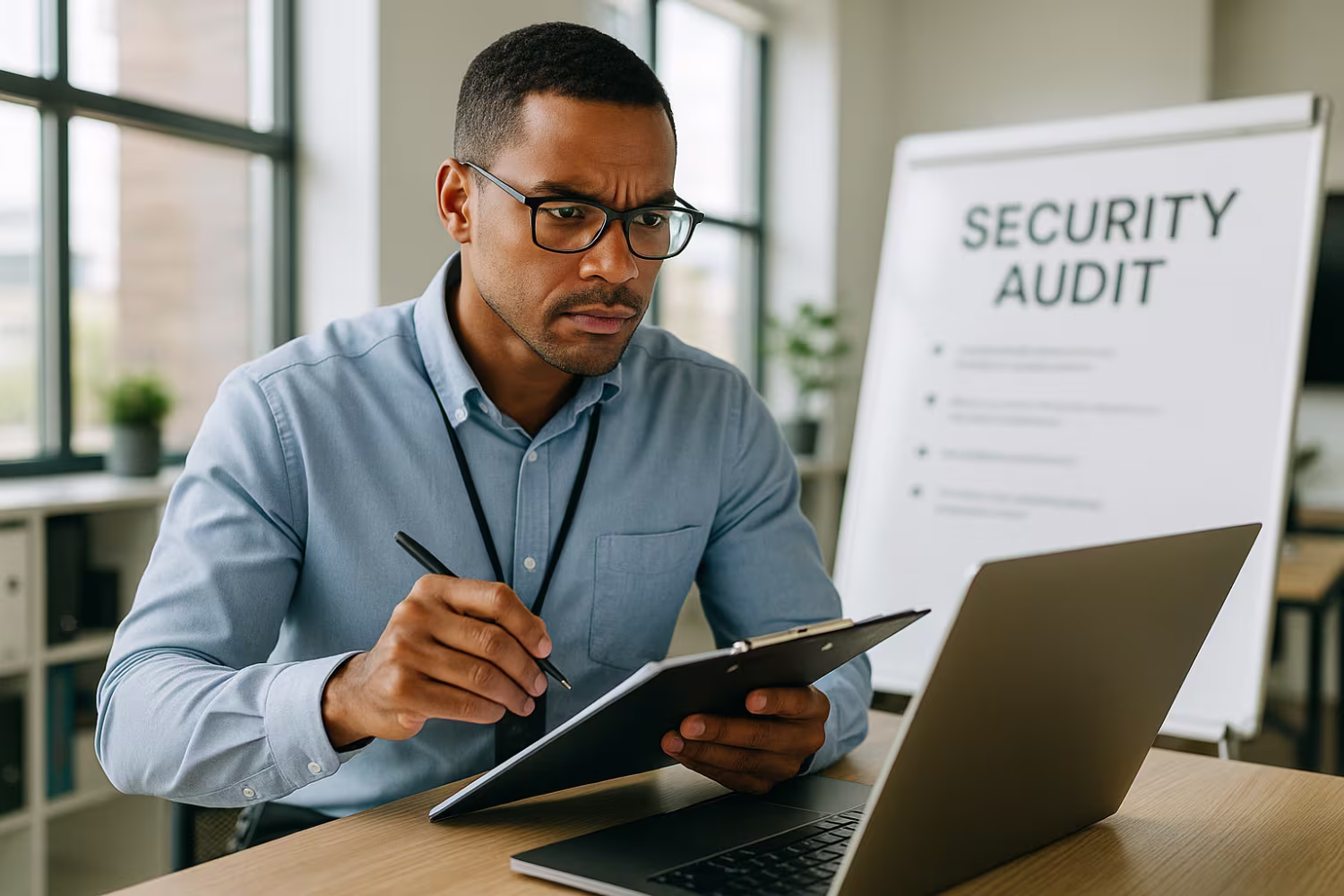 Professional Conducting IT Security Audit