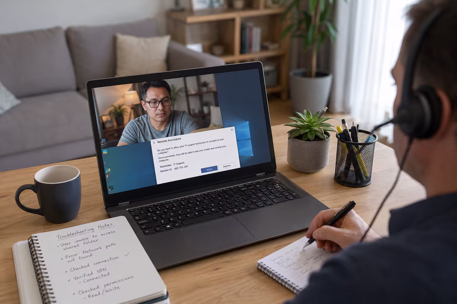 Virtual IT Support: Manage Remote Technology & Trust