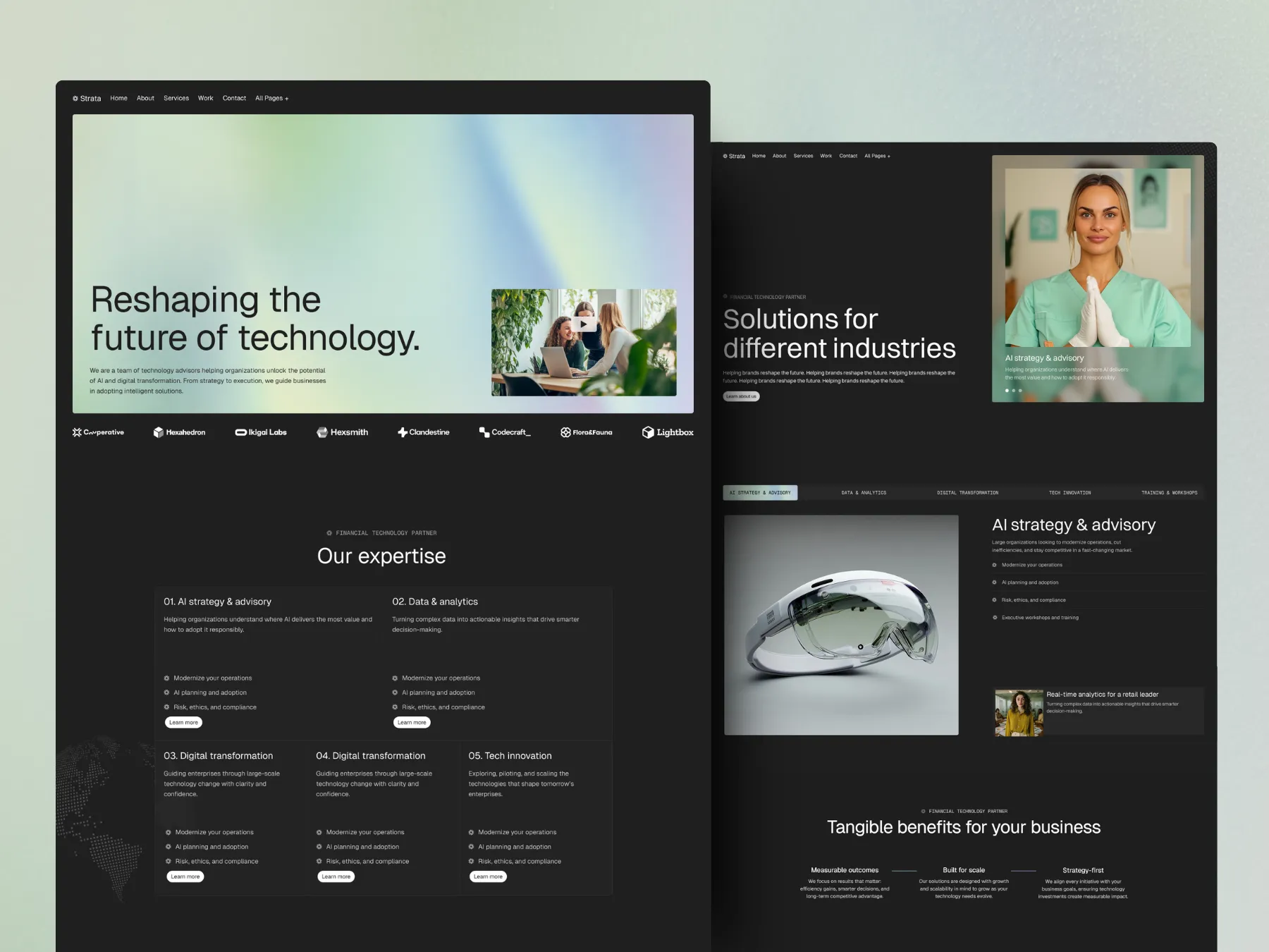 Launchist - SaaS Startup Website Template for Webflow