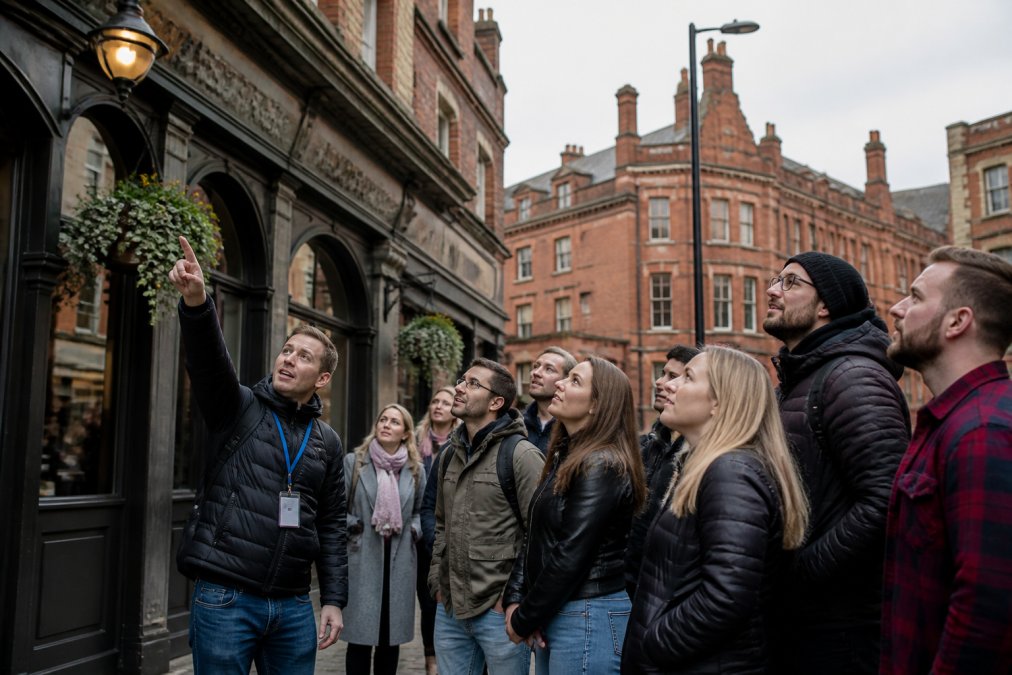 Visual roadmap for Manchester, Victorian for what to expect on food tours