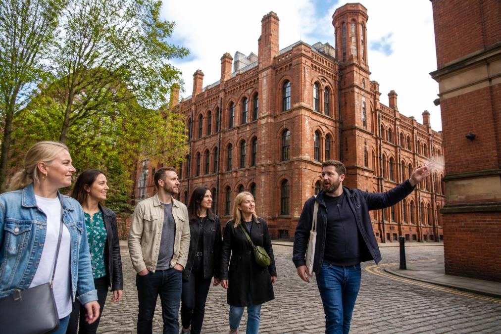 Visual roadmap for Victorian Gothic Revival, Manchester for manchester city centre walking tour