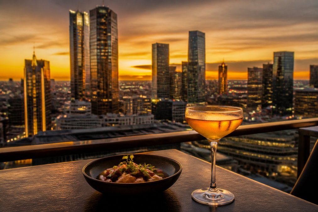 Professional illustration showing luxury food experiences