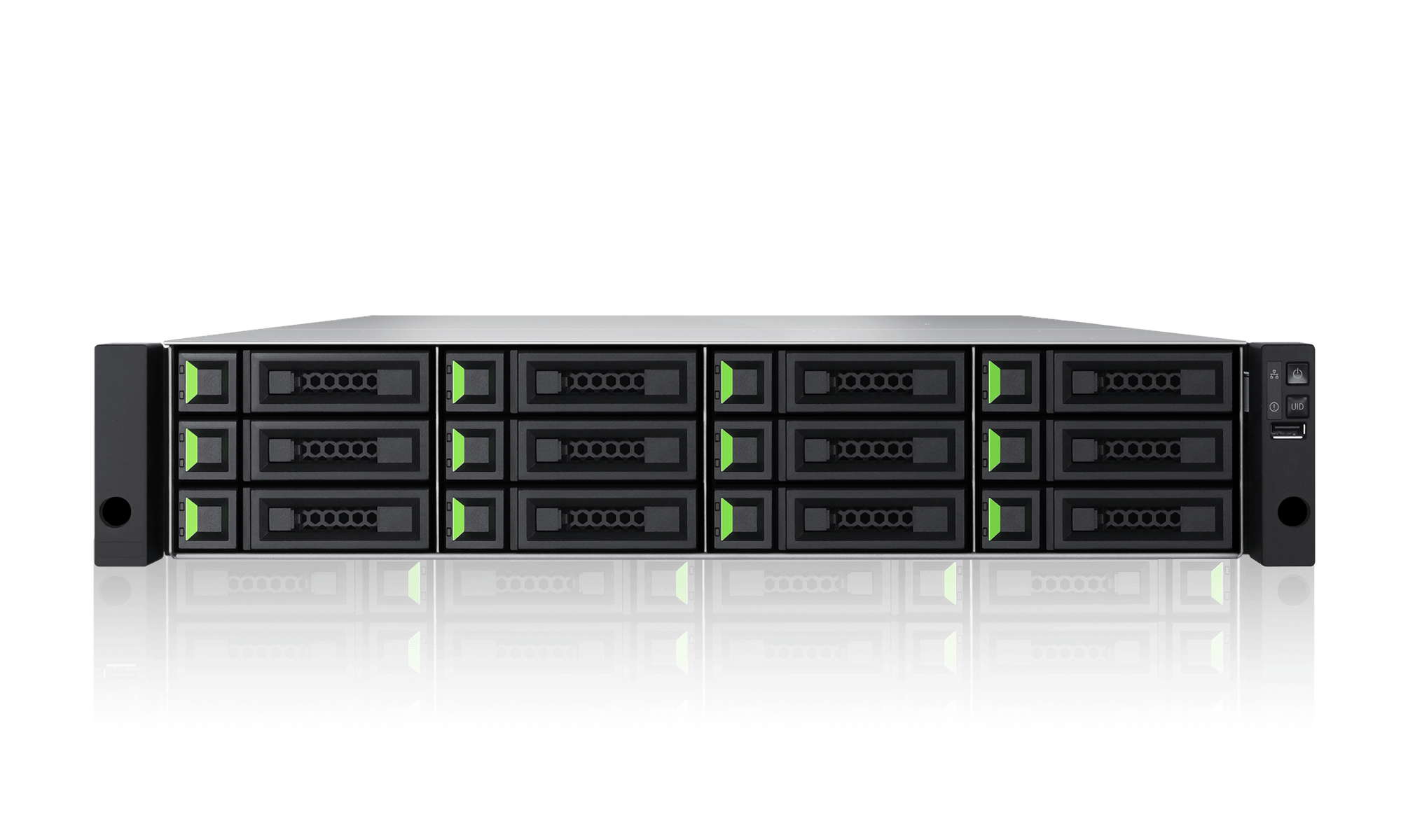 JetStor XS3312D Front View