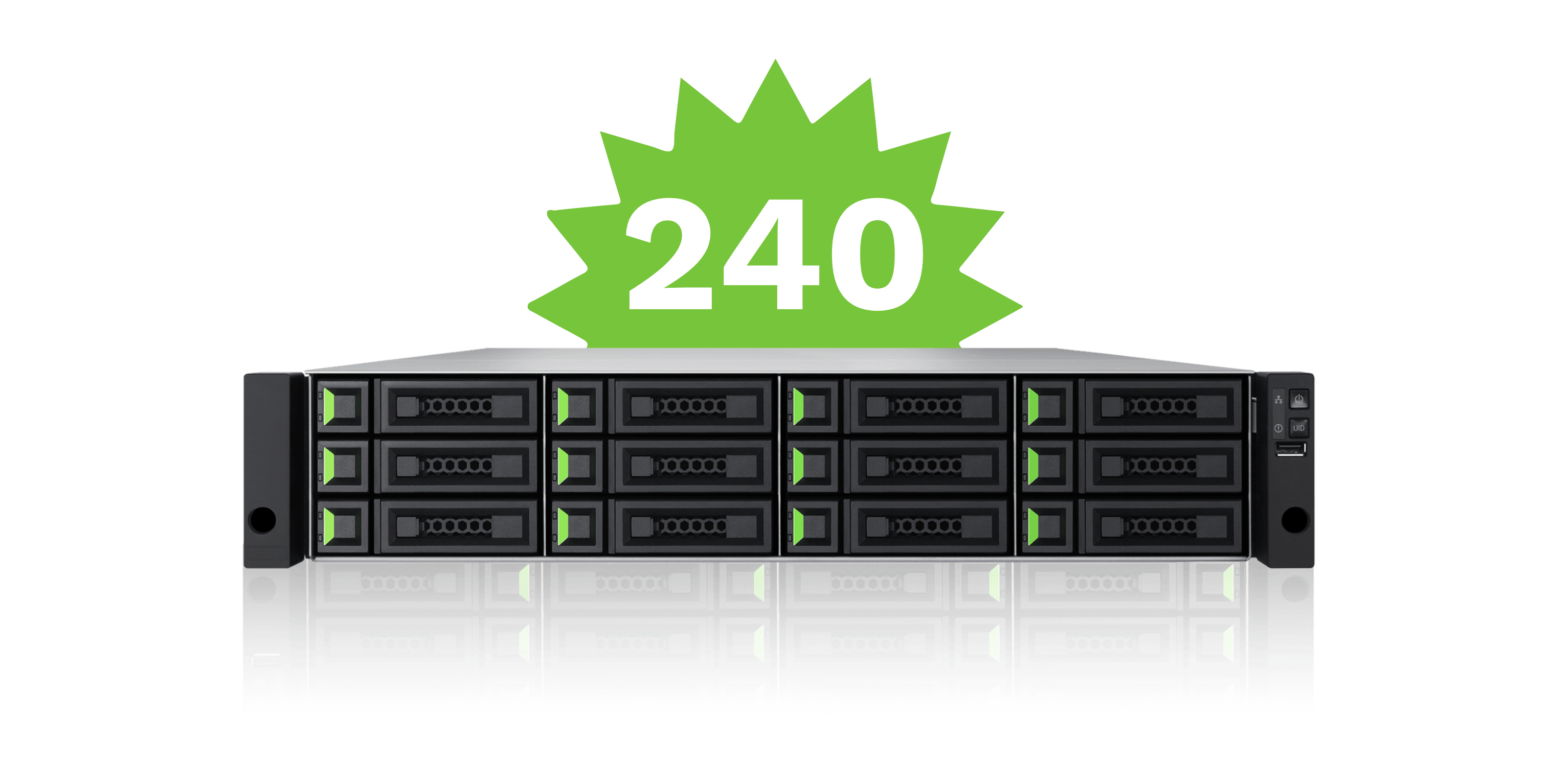 240TB JetStor Storage System