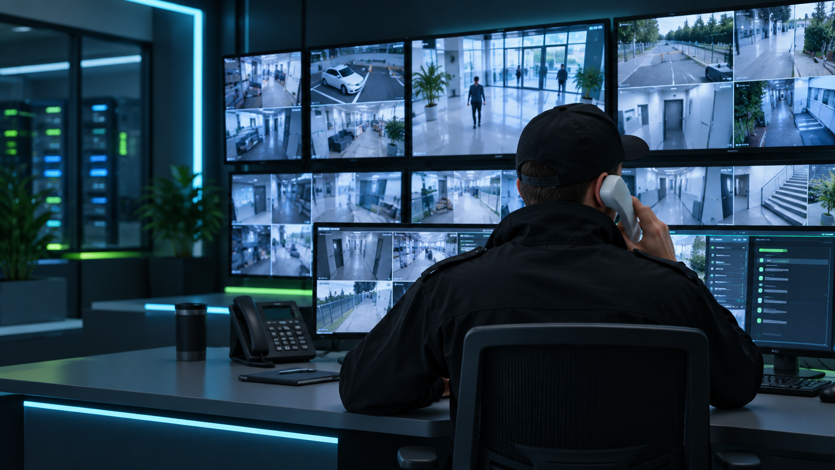 IP video monitoring and security infrastructure