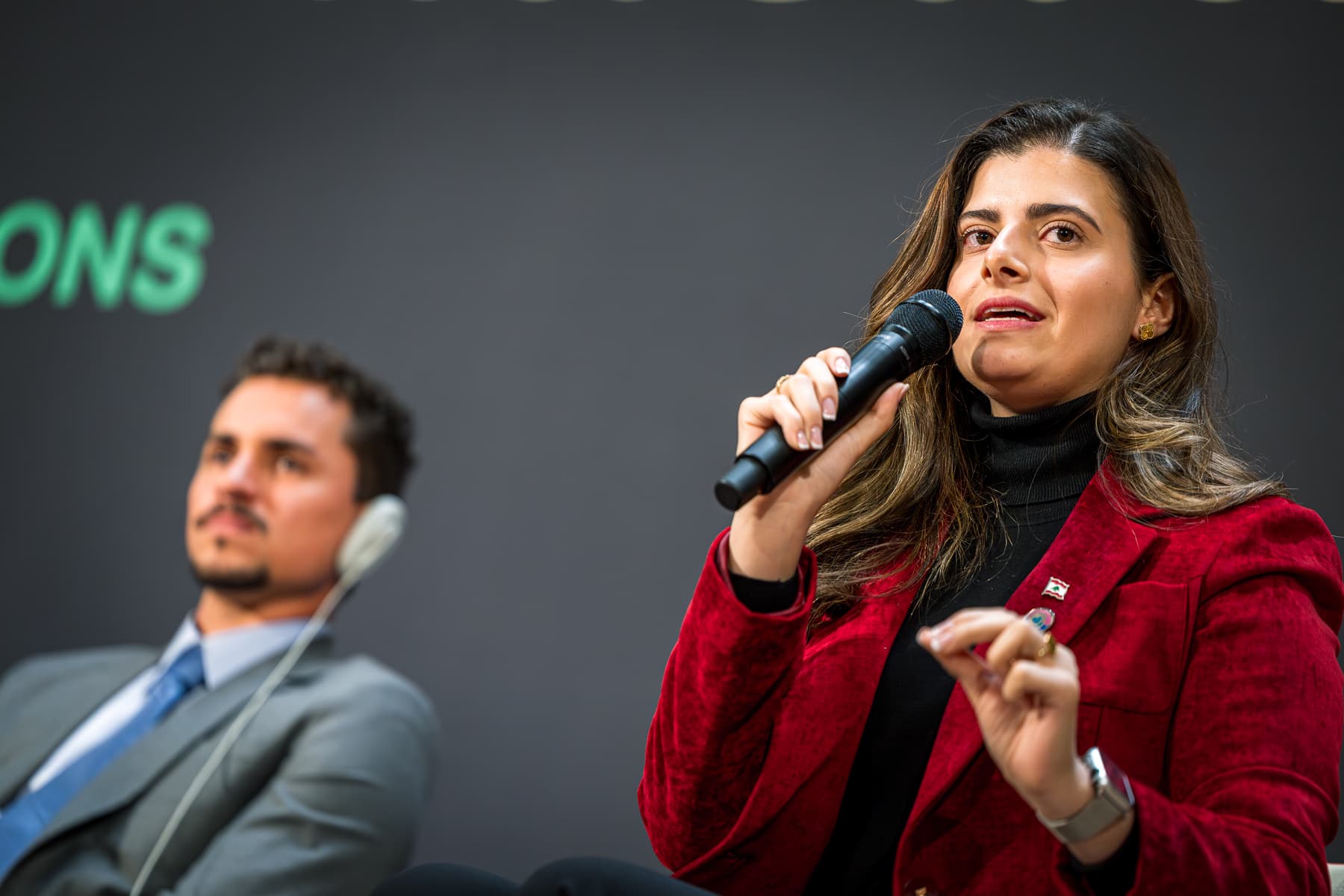 #YAS25 Laureate Marina El Khawand © Young Activists Summit/Antoine Tardy 