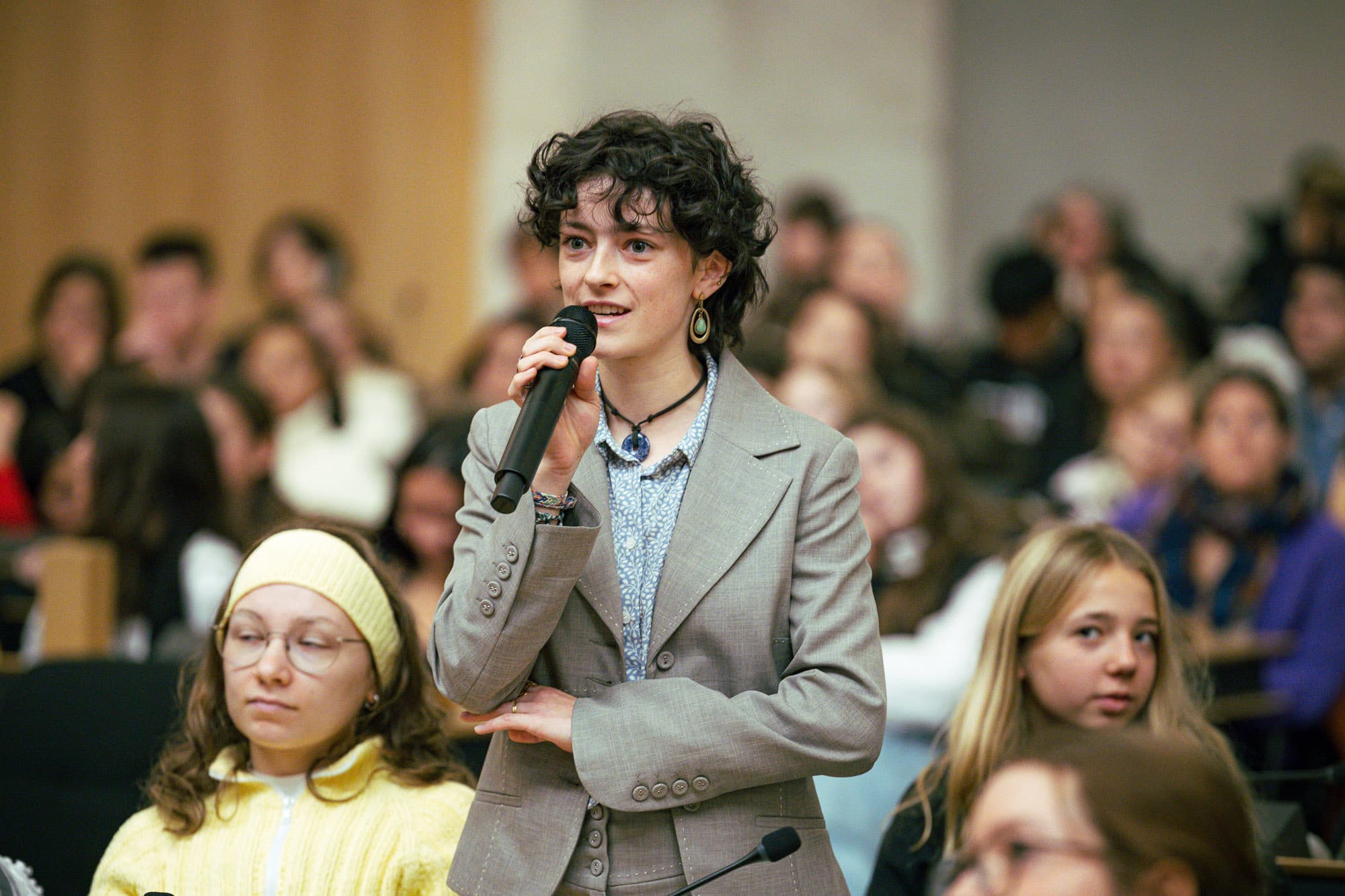 Snapshot of #YAS25 - November 20th, UN Geneva Assembly Hall © Young Activists Summit/Antoine Tardy 