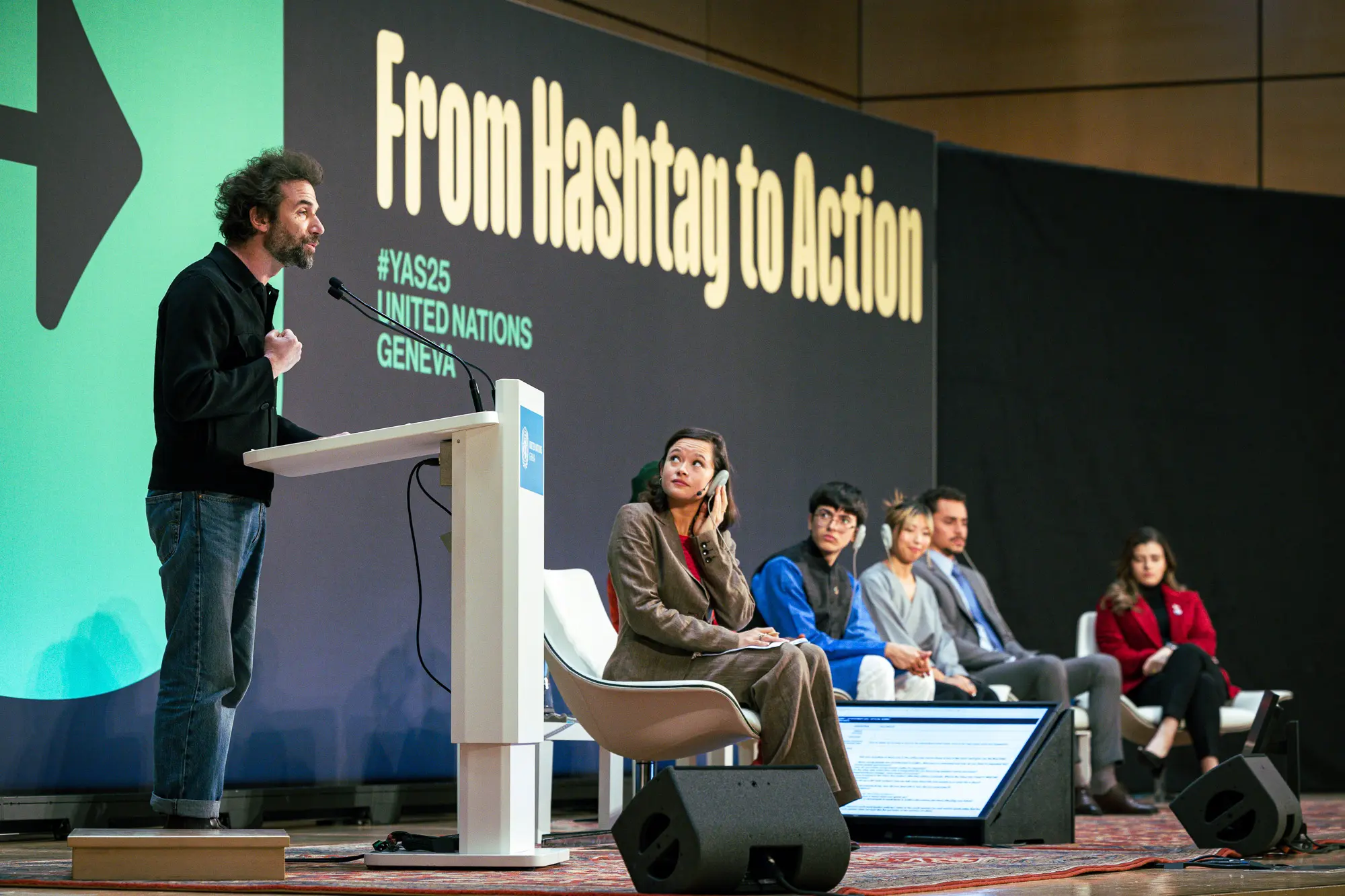 Cyril Dion © Young Activists Summit/Antoine Tardy 