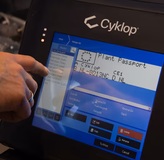 Software of Cyklop coding systems