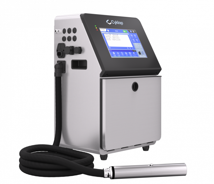 Picture of a Cyklop Continuous Inkjet (CIJ) printer