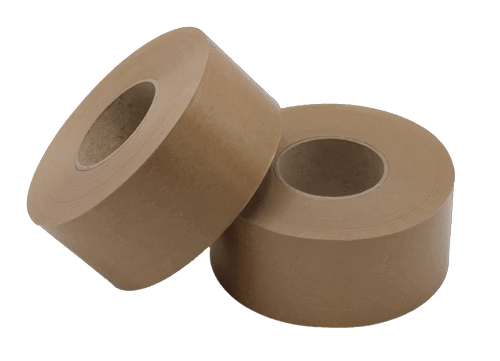 Paper-based water-activated tape
