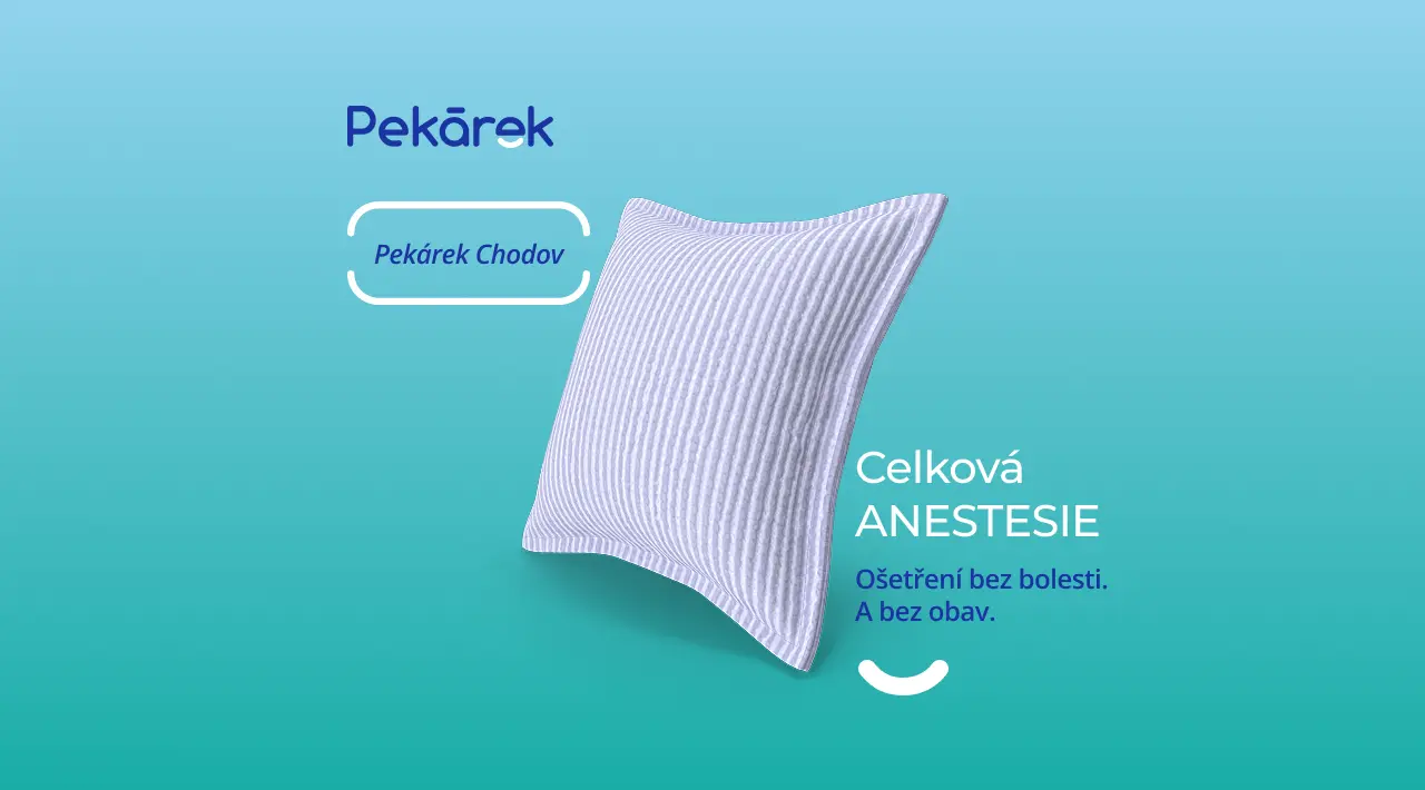 Ošetření v celkové anestézii Pekárek