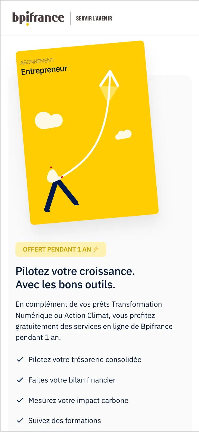 Bpi france - Simulateur Flash
