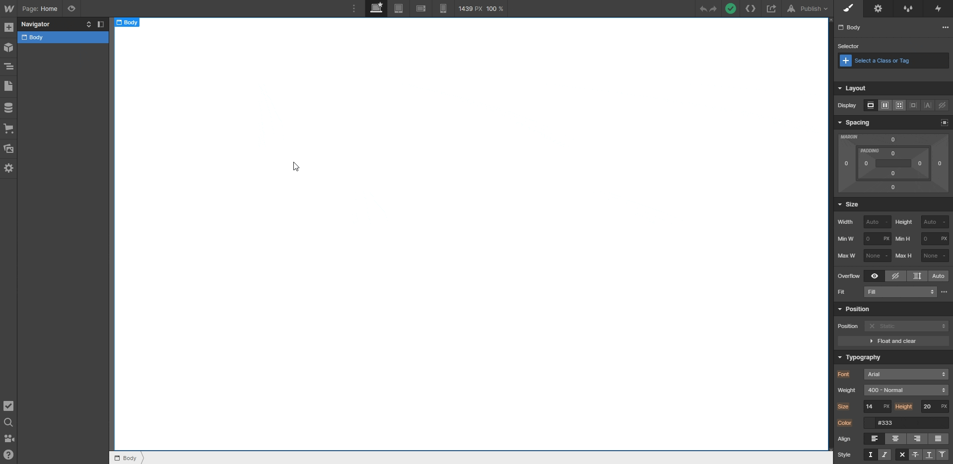 changer le favicon sur Webflow