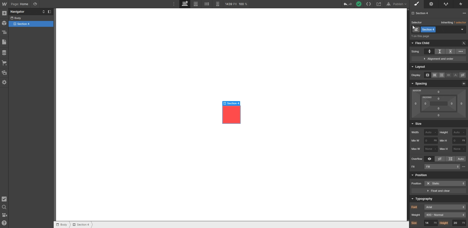 déclencher une animation Webflow