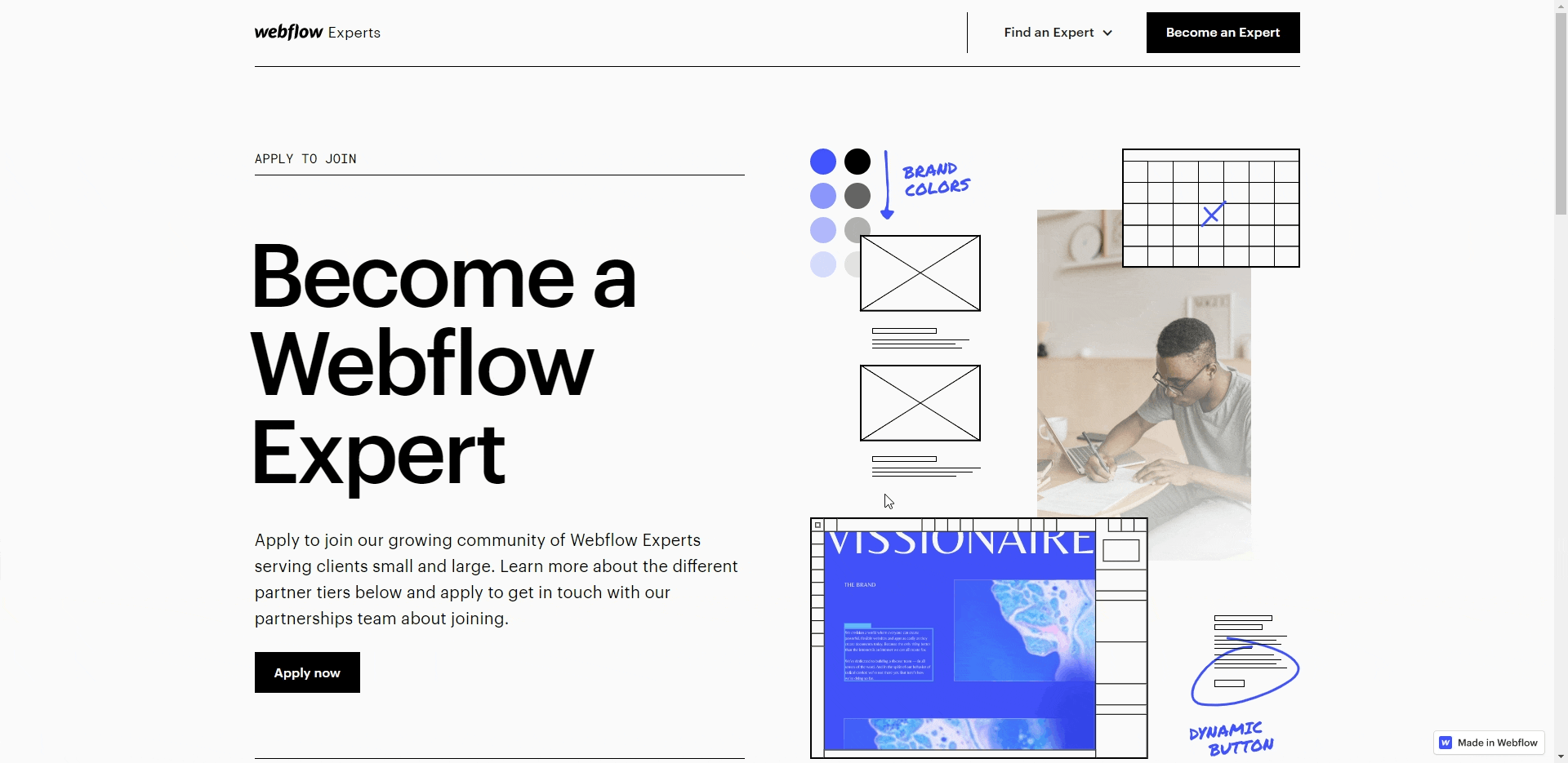 devenir un expert Webflow