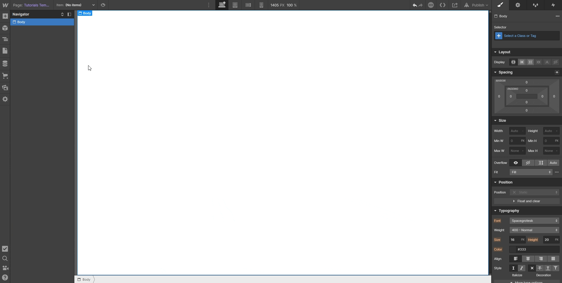 intégrer Shopify dans Webflow