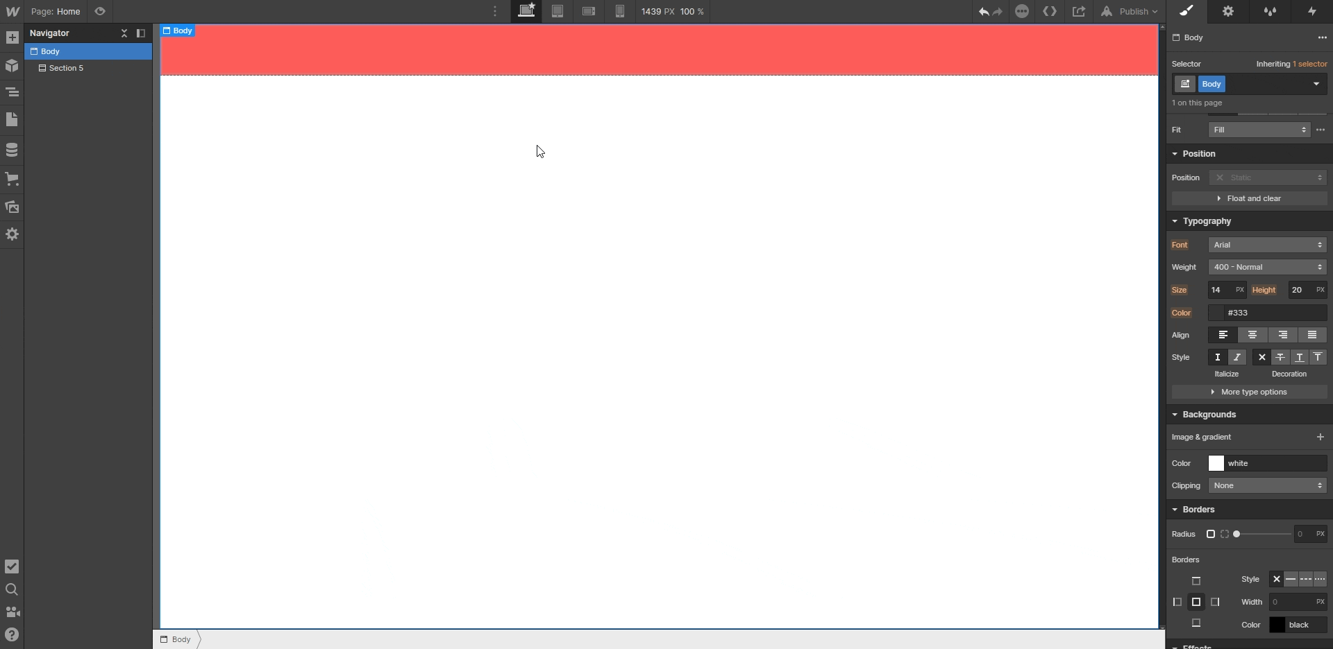 rendre un site responsive avec Webflow